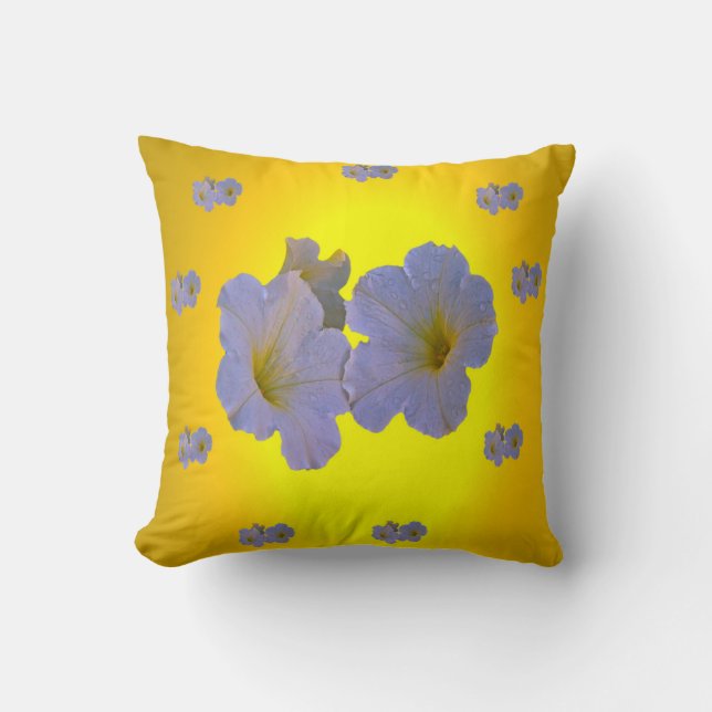 Spring Flowers Throw Pillows. Cushion (Front)