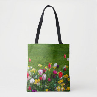 Spring flowers tote bag