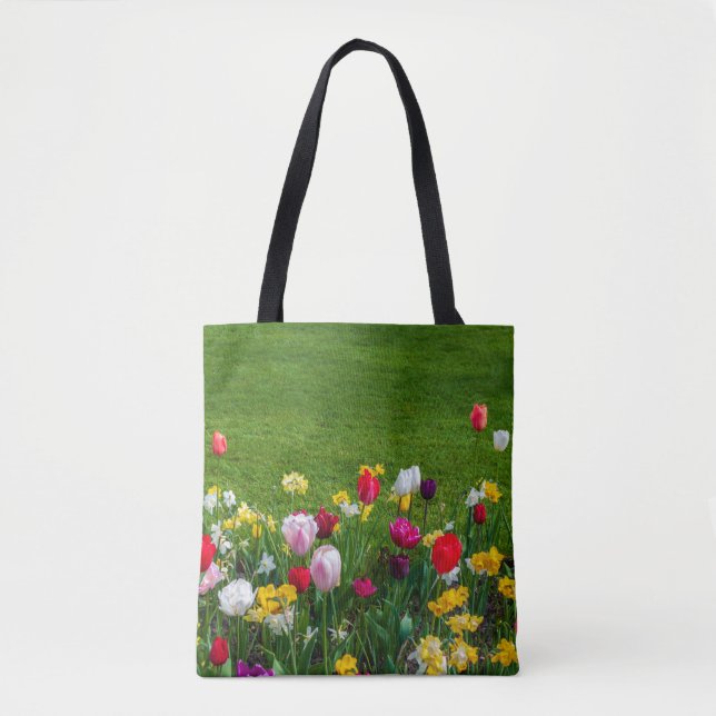 Spring flowers tote bag (Front)