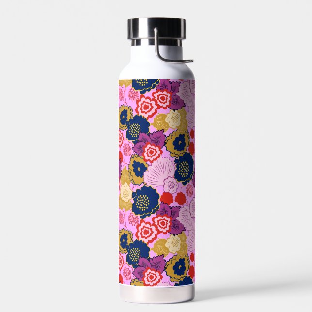 Spring Flowers Water Bottle (Left)
