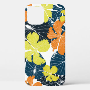 Spring Flowery: Vintage Floral Texture iPhone 12 Case