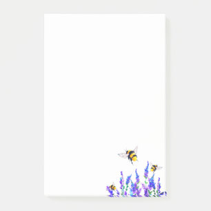 Spring Flying Bees Post-it® Notes