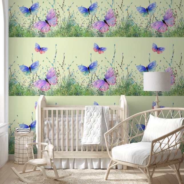 Spring Flying Butterflies Wallpaper (Kids)
