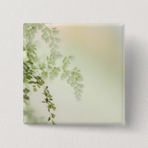 Spring Foliage 15 Cm Square Badge