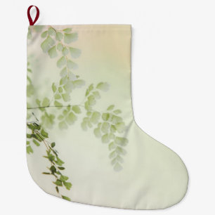 Spring Foliage Large Christmas Stocking
