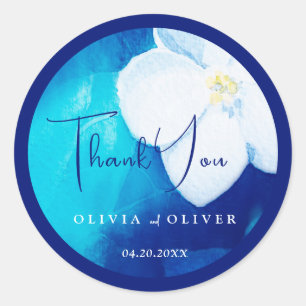 Spring Fondness Wedding Classic Round Sticker