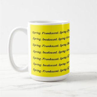 Spring For Words Coffee Mug