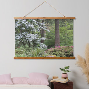 Spring Forest Garden Landscape Hanging Tapestry