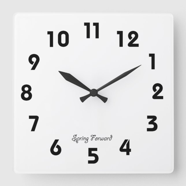 Spring Forward Clock (Front)