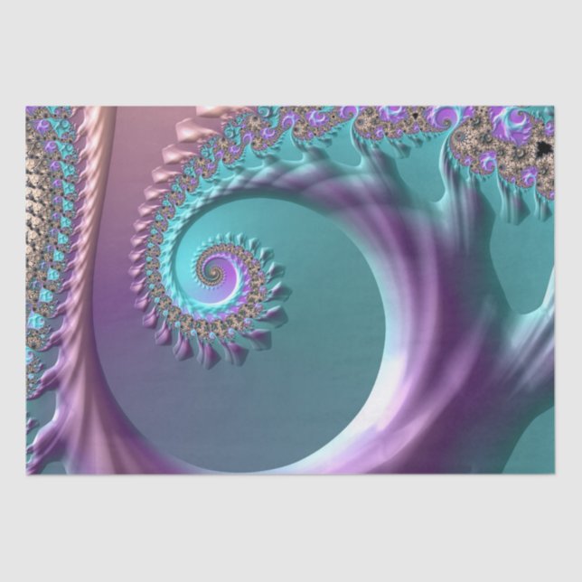 spring fractal tissue paper (Front)