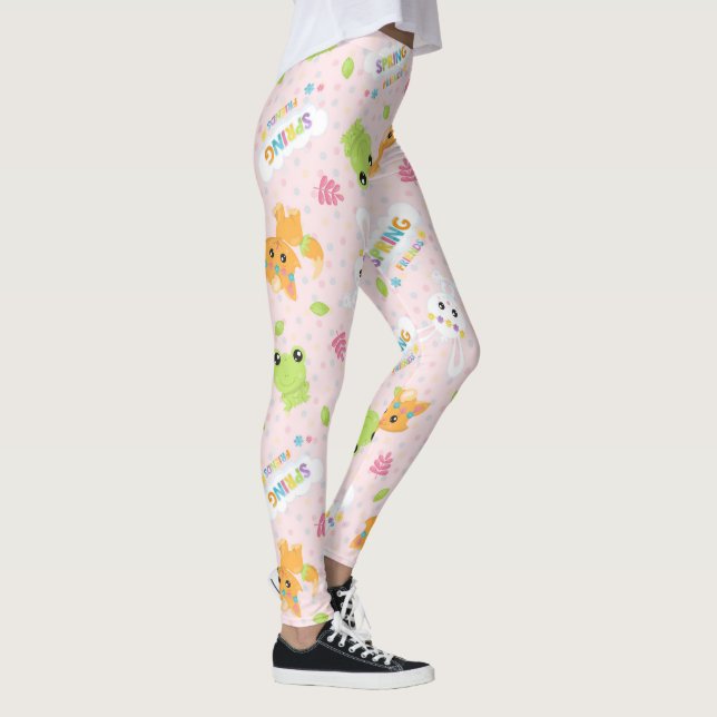 Spring Friends Legging (Right)