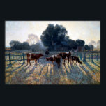 Spring Frost Elioth Gruner 1919 Australian Art Poster<br><div class="desc">Spring Frost Elioth Gruner 1919 Australian Art Poster</div>