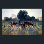 Spring Frost Elioth Gruner 1919 Australian Art Poster<br><div class="desc">Spring Frost Elioth Gruner 1919 Australian Art Poster</div>