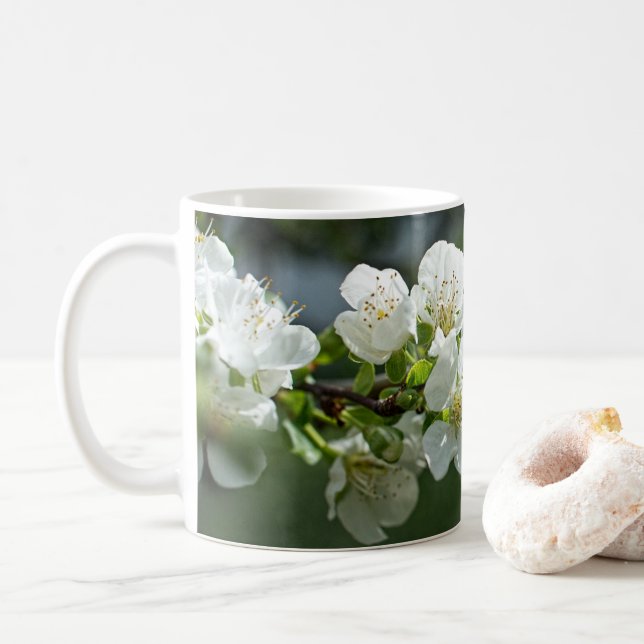 Spring Fruit Blossoms Mug (With Donut)