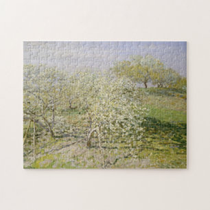Spring Fruit Trees in Bloom Jigsaw Puzzle