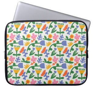Spring Fun Floral  Laptop Sleeve