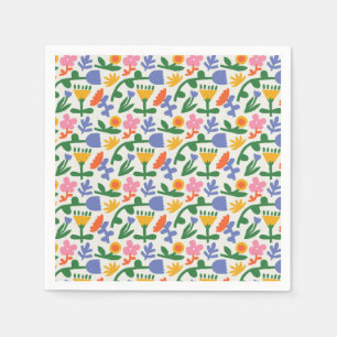 Spring Fun Floral Napkin