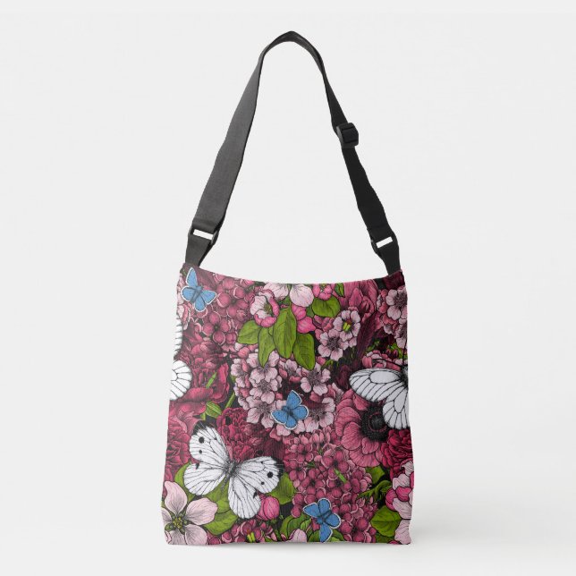 Spring garden 2 crossbody bag (Front)