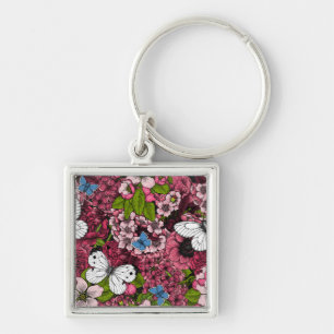 Spring garden 2 key ring