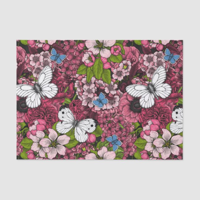 Spring garden 2 tissue paper (Front)