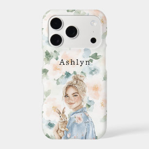 Spring Garden Blond Female Bunny Rabbit