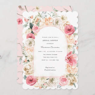 Spring Garden Bloom Floral Bridal Shower Invitatio Invitation