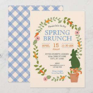 Spring Garden Brunch Invitation
