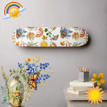 Spring Garden Butterfly Rainbow Sunshine Greenery  Skateboard<br><div class="desc">A beautiful skateboard with lots of sunshine and rainbows for kids and adults alike. The design features rainbows,  smiling sun,  sunshine,  spring flowers,  butterfly,  greenery and foliage,  Perfect elements for a spring garden for an enthusiast. Ideal as a gift to kids on birthdays and adults on anniversaries and otheroccasions.</div>