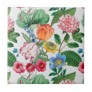 Spring garden ceramic tile