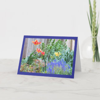 Spring Garden colour card