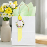 Spring Garden Colourful Floral Bridal Shower  Favour Tags<br><div class="desc">Bright and sunny garden bulbs and blooms make this spring garden floral bridal shower favour tag a favourite choice for bridal shower in spring and into the summer months. Mixed colours of daffodils, ranunculus, and other florals blend beautifully in this garden themed design. Personalise the text template with the bride's...</div>