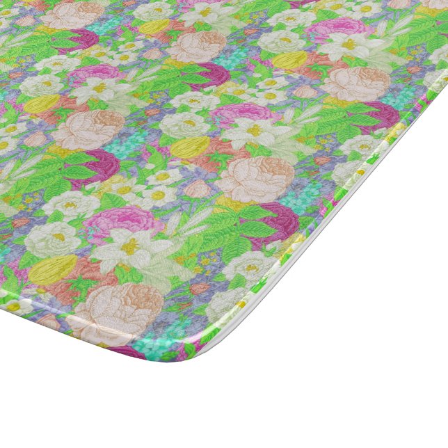 Spring garden cutting board (Corner)