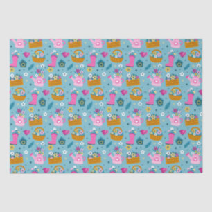 Spring Garden Flowers Tissue Paper