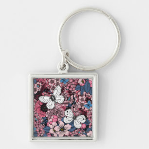 Spring garden key ring