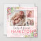 Spring Garden Magnetic Photo Birth Announcement