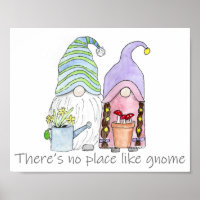 Spring Garden Mama and Papa Gnomes