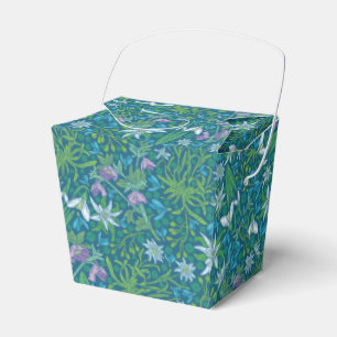 Spring Garden Mother's Day Blue Purple White Favour Box