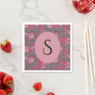 Spring Garden Mother's Day Japanese Paper Lanterns Napkin
