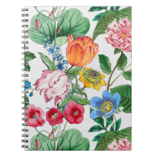Spring garden notebook