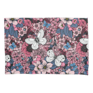 Spring garden pillowcase