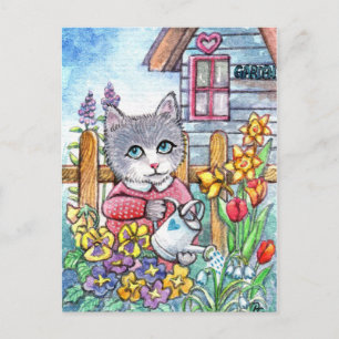 Spring Garden Postcard
