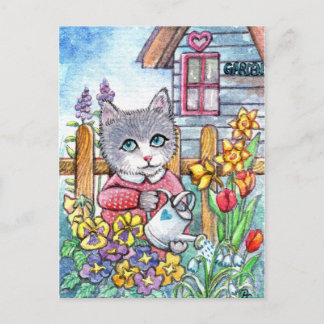 Spring Garden Postcard