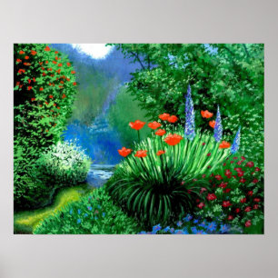 Spring Garden Posters