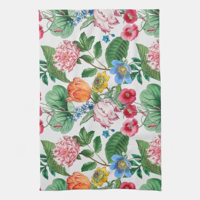 Spring garden tea towel (Vertical)