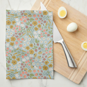 Spring Garden Tea Towel
