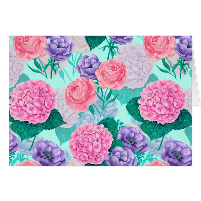 Spring garden watercolor 2 (Front Horizontal)