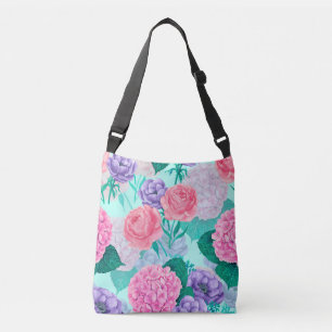 Spring garden watercolor 2 crossbody bag