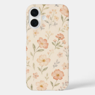 Spring Garden Watercolor Floral Case