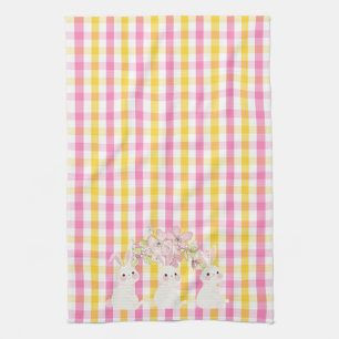 Spring Gingham Kitchen Towels