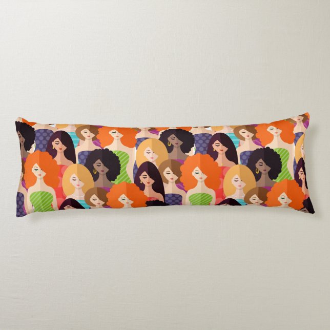 Spring girls body cushion (Back)